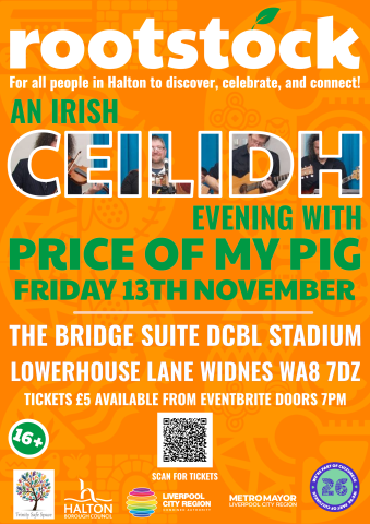Celebrate Irish Culture at Rootstock's Irish Céilidh Evening in Widnes