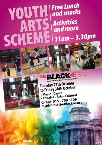 Free Youth Arts and Creative Activities This Half Term